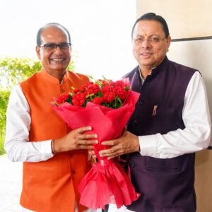 मुख्यमंत्री ने केंद्रीय मंत्री शिवराज सिंह चौहान का किया स्वागत