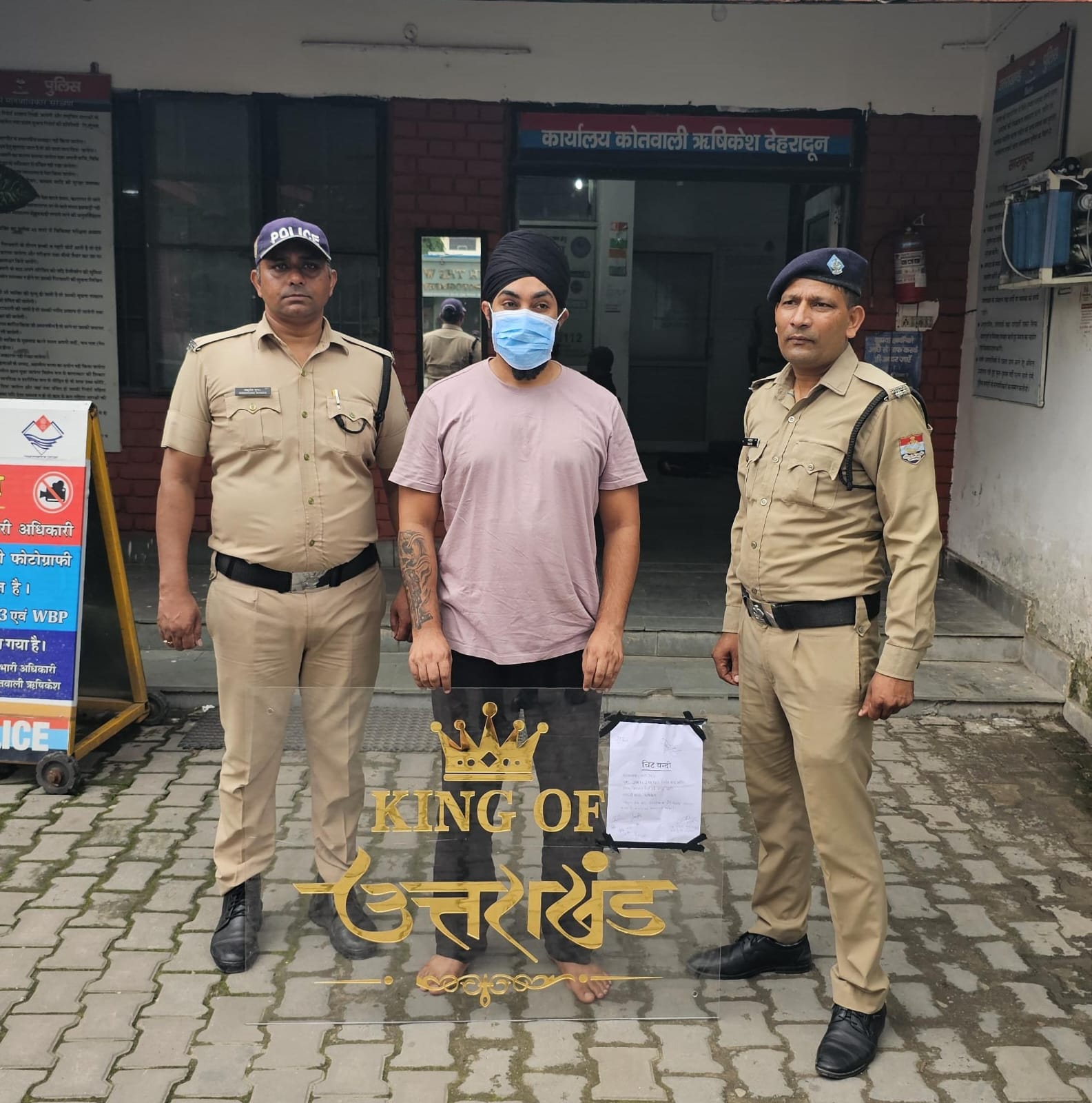 ऋषिकेश में गैंगस्टर एक्ट की बड़ी कार्रवाई, ‘किंग ऑफ उत्तराखण्ड’ सहित तीन गिरफ्तार