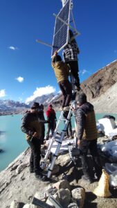 वसुंधरा ताल में पूर्व चेतावनी प्रणाली की स्थापना का पहला चरण सफल, वैज्ञानिक दल लौटा